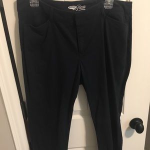 Old Navy Black Pixie Pants